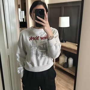 A&F New York sweater